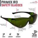 Primex ir3 safety glasses