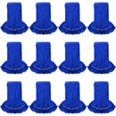 Dark Blue Blended Loop End Heavy Duty Mop Head Replacement, Wet Mop Refills for Industrial and Commercial Use