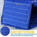 Dark Blue Blended Loop End Heavy Duty Mop Head Replacement, Wet Mop Refills for Industrial and Commercial Use