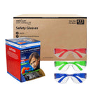 Tactical Clear Lens Color Temple Variety Safety Glasses