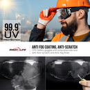 SplashPro Anti-Fog, UV400 Safety Goggles
