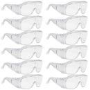 Diamont Vented Over Clear Safety Glasses, ANSI Z87.1, Anti-Scratch