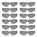Kristal Colored Safety Glasses, Polycarbonate Lens, Anti-Scratch