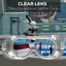 Clear Lens anti fog safety goggles