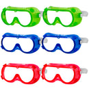 BISON LIFE Spectra Kids Safety Goggles, Red, Green & Blue Colors