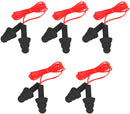 SAFE HANDLER CovertX Black Ear Plugs With Red Cord - View 1