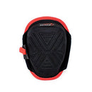 Black/Red Adjustable & Extra LongGel Knee Pads With Memory Foam For Heavy Duty - View 4