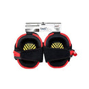 Black/Red Adjustable & Extra LongGel Knee Pads With Memory Foam For Heavy Duty - View 5