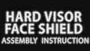 Hard Visor Reusable Face Shield, Single Crown Headgear
