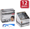 Crystal Kids Clear Lens Color Temple Variety Safety Glasses - View 2