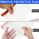 Travel Kit for Family- Set of 6 Disposable Face Mask for Adults and Kids, Disposable-10 Adult Face Shield, 6-Kids Face Shield & 50 Long Cuff Poly Gloves
