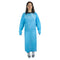 SAFE HANDLER Disposable Sleeve Gown With Thumb Loops Blue - View 1