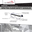 SAFE HANDLER Spectra Fits Over Safety Glasses With Ventilated Impact Protection - View 2