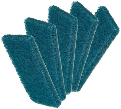 Medium Duty Reusable Cleaning Pad, General Purpose Scrub Pad 10 x 4.625 x 1 in, Blue