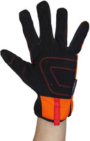 SAFE HANDLER High Visibility Gloves Orange/Black - View 6