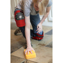 SAFE HANDLER Tough Cap Thick Foam Padding Knee Pads Red/Blue - View 4