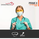 ZAYAAN HEALTH PrimeX Color Lens Safety Glasses With Black Temple - View 3