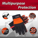 SAFE HANDLER Super Grip Gloves Black/Orange - View 2