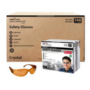 Kristal Colored Safety Glasses, Polycarbonate Lens, Anti-Scratch