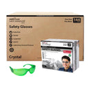 Kristal Colored Safety Glasses, Polycarbonate Lens, Anti-Scratch