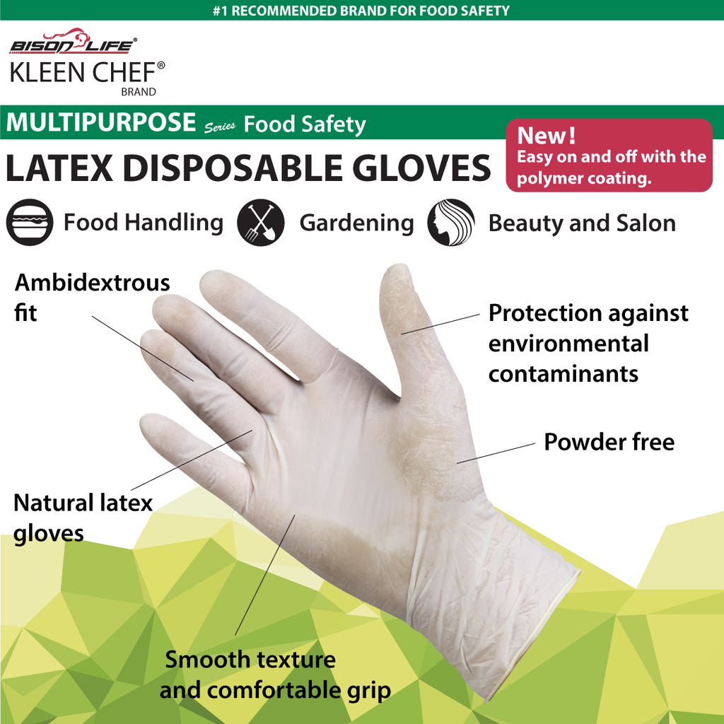 Non-Sterile Nitrile Firm Grip Work Gloves - Bison Life