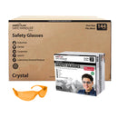 Kristal Colored Safety Glasses, Polycarbonate Lens, Anti-Scratch