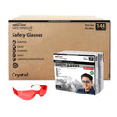 Kristal Colored Safety Glasses, Polycarbonate Lens, Anti-Scratch