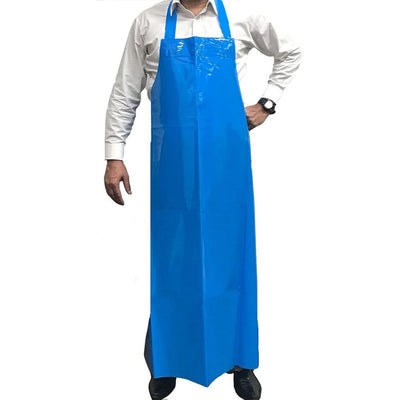 7.8 Mil Reusable TPU Bib Thick Apron, 35"x47", Waterproof & Oil Resistant