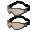 Mirage Safety Glasses with Adjustable Band, Wind Resistant & Anti-Scratch