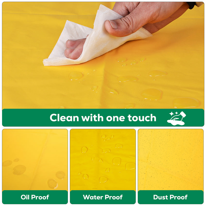 Bison Life PVC Waterproof Apron – Adjustable, Bacteria-Resistant, Splash-Proof