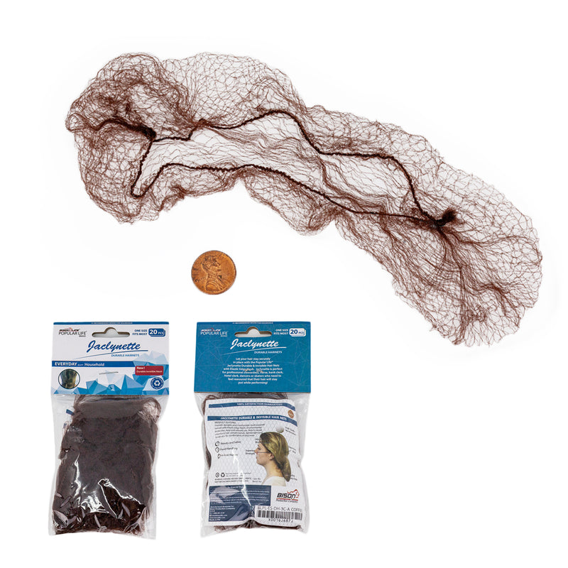 Bison Life Dura Net Spun-Bond Hair Nets – Disposable Breathable Hair Nets for Food Service
