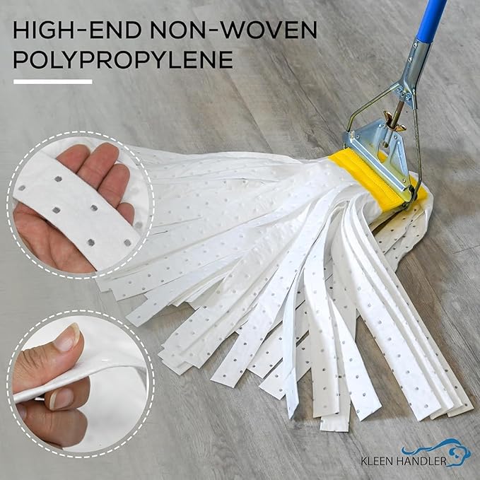 Moping Handler Kleen Handler Hydrophobic Mop Heads For Oils & Spills – Bison Life