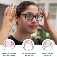 Bison Life Dura Net Spun-Bond Hair Nets – Disposable Breathable Hair Nets for Food Service