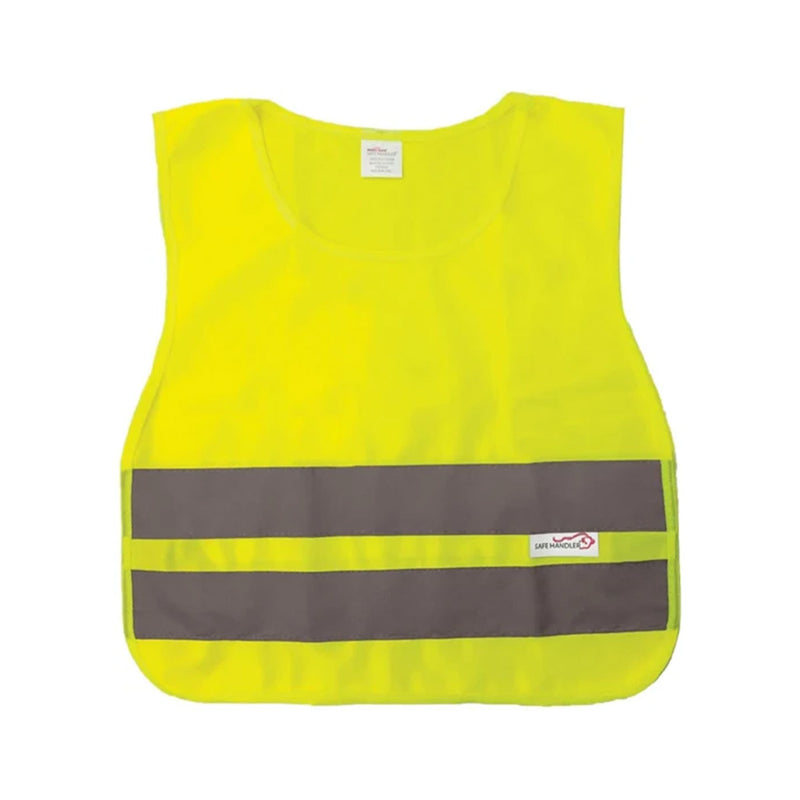 Bison Life Yellow Child Safety Vest, ANSI Class 2 Reflective, School & Cycling