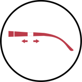 Adjustable Temple