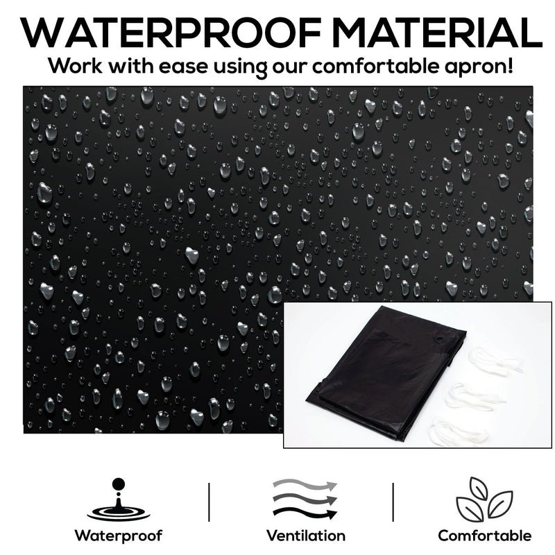 Bison Life PVC Waterproof Apron – Adjustable, Bacteria-Resistant, Splash-Proof
