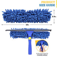 professional squeegee sleeves size for home glass cleaning