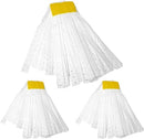 Kleen Handler Hydrophobic Mop Head Replacement, 6 Pack, Industrial Mop for Oils and Spills