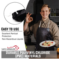 Bison Life PVC Waterproof Apron – Adjustable, Bacteria-Resistant, Splash-Proof