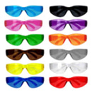 Crystal Full Color Polycarbonate Lens Safety Glasses, Anti-Scratch