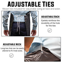 Bison Life PVC Waterproof Apron – Adjustable, Bacteria-Resistant, Splash-Proof