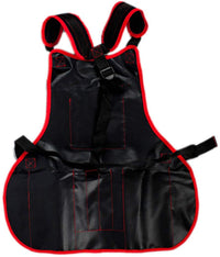 SAFE HANDLER Professional 16 Pocket Tool Apron Black/Red View 2