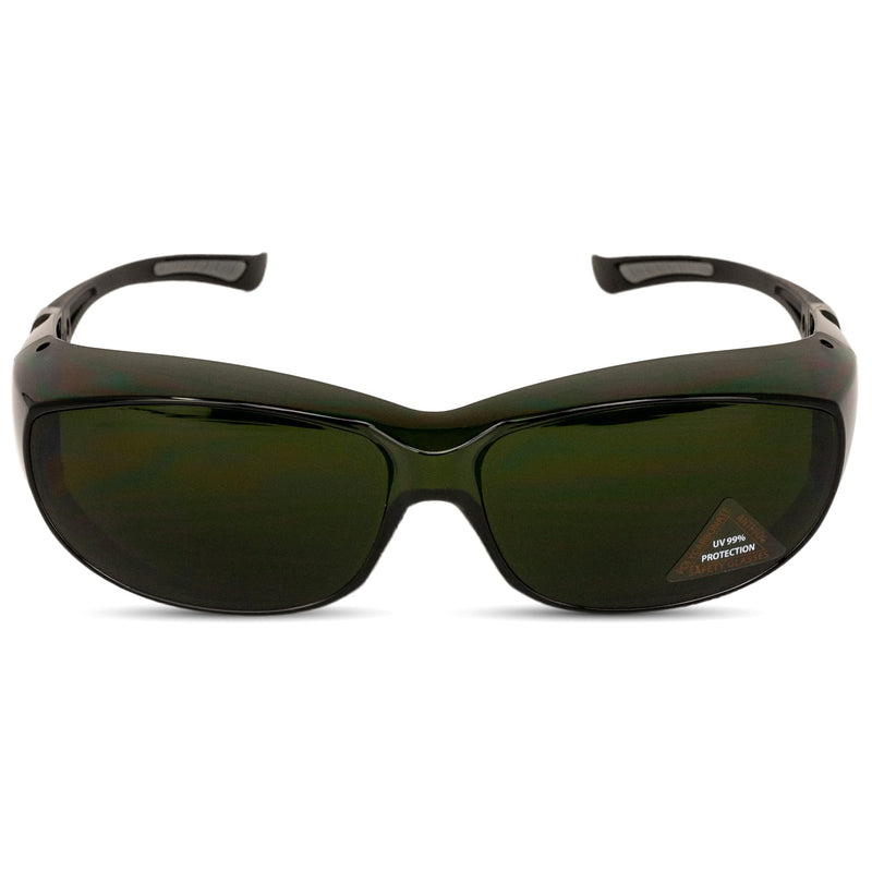 PrimeX IR5 Safety Glasses, Anti-Fog-scratch Wrap Around Lenses