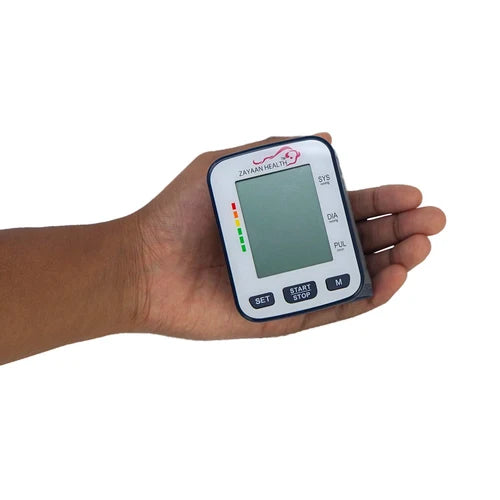Bison Life Wrist Blood Pressure Monitor – Digital Cuff with 120 Memory & Fast Response