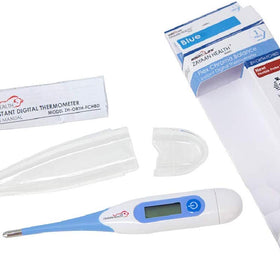 Bison Life Flex Chroma Balance Digital Instant Read Thermometer – Flexible Probe Body Thermometer