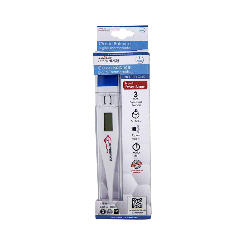 Bison Life Classic Balance Digital Instant Read Thermometer – Rigid Sensor Tip, Easy-Read Display