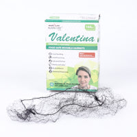 Bison Life Valentina Invisible Black Mesh Hair Nets for Food Service, Cooking & Professional Use