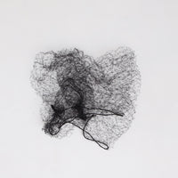Bison Life Valentina Invisible Black Mesh Hair Nets for Food Service, Cooking & Professional Use