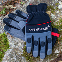 Bison Life Thick Protection Tough Pro Grip Gloves With Knuckle Guard