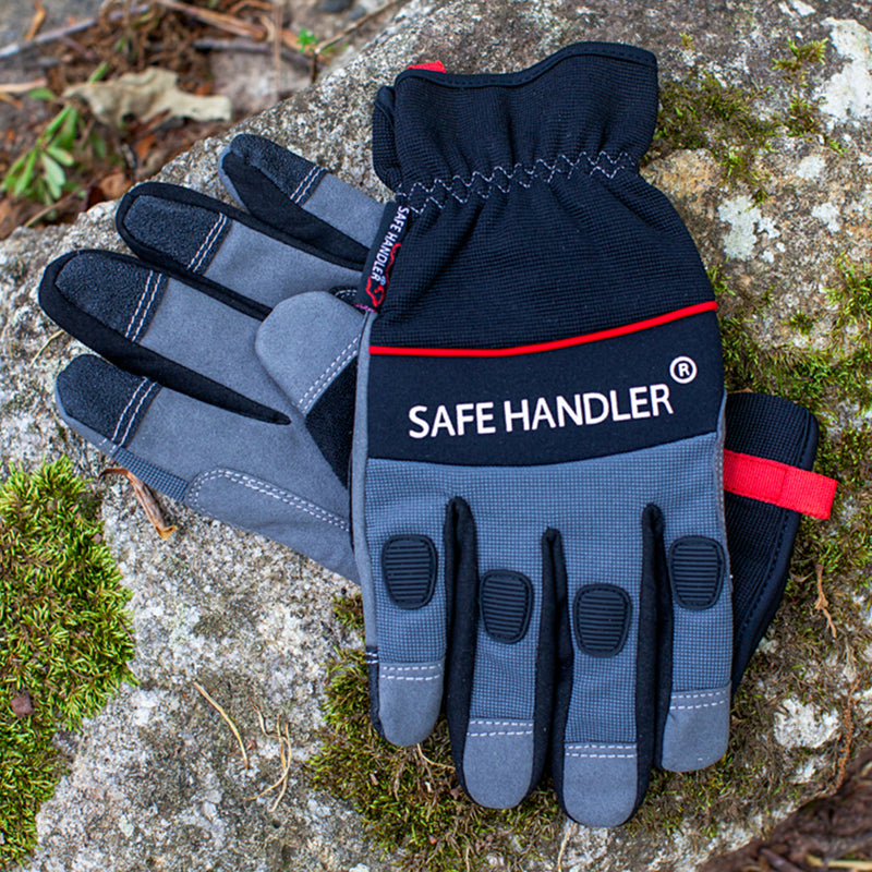 Bison Life Thick Protection Tough Pro Grip Gloves With Knuckle Guard
